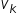 v subscript k